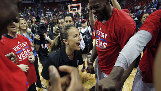 Becky Hammon Coaches Spurs to Summer League Championship